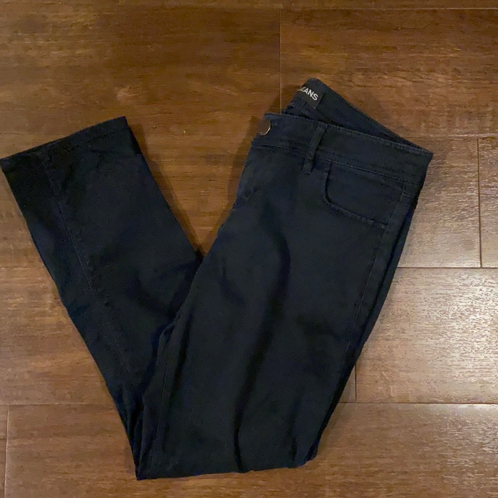 Express Black Capris